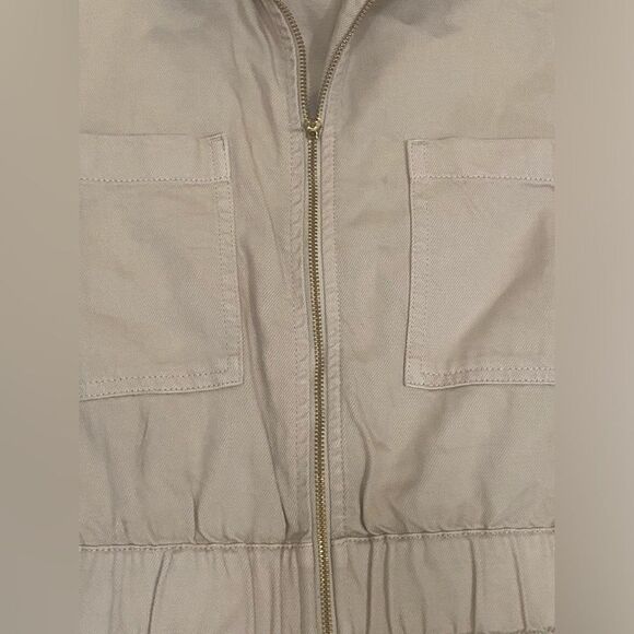 J crew Nude denim dress with zipper and pockets size 20 - Picture 13 of 16